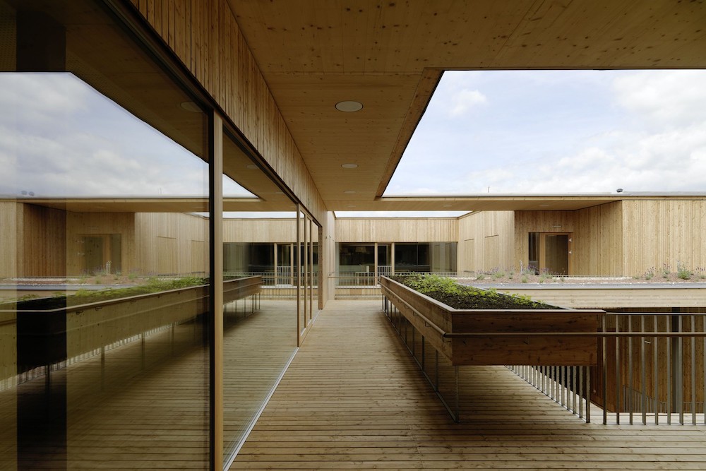 Figure 4: Raised beds for plantation, nursing home - Peter Rosegger