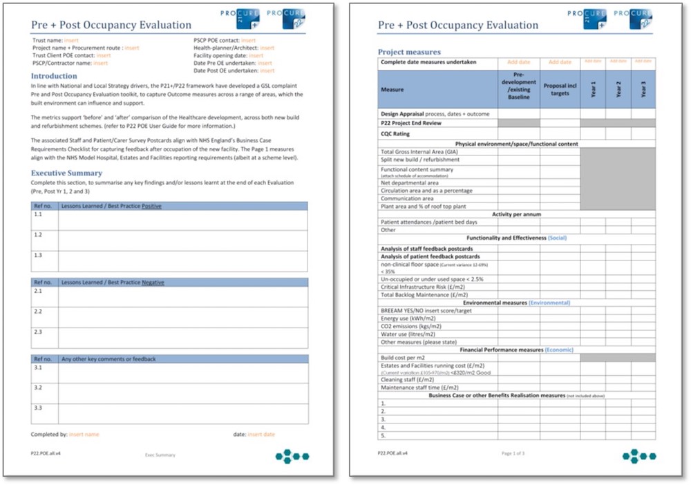 Figure 5: Executive summary and page 1 - 