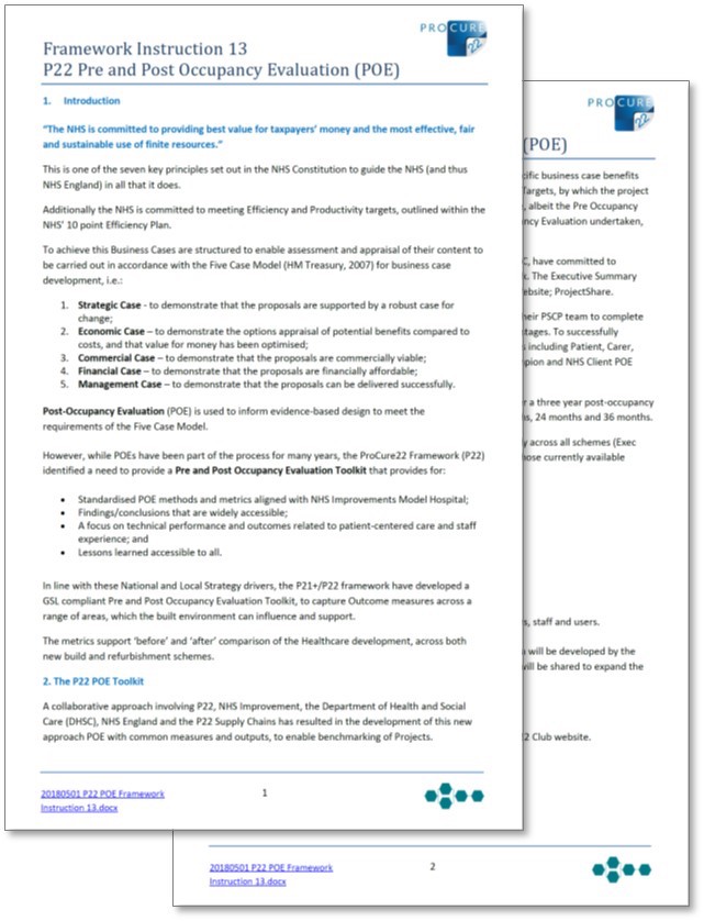 Figure 2: Framework instruction - 