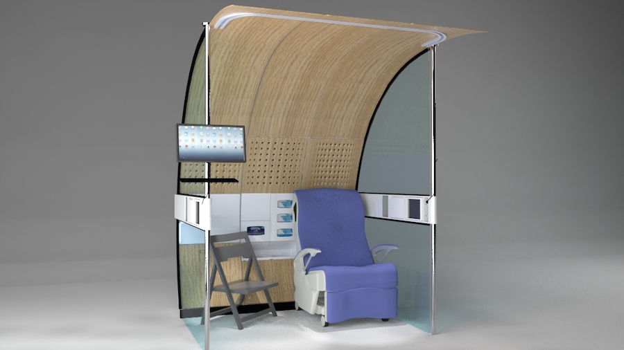 Low-Acuity Patient Pod - HKS