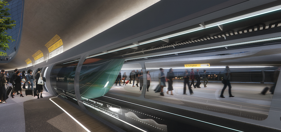 Hyperloop stations - UNStudio