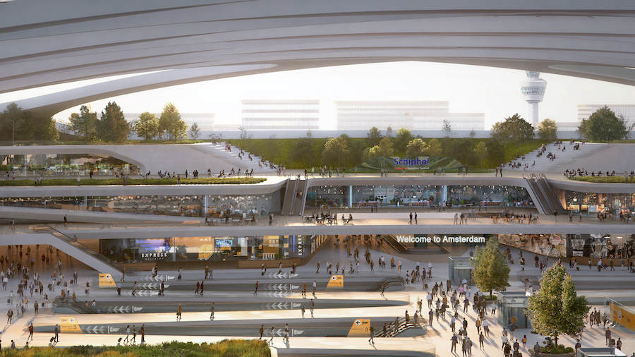 Hyperloop stations - UNStudio