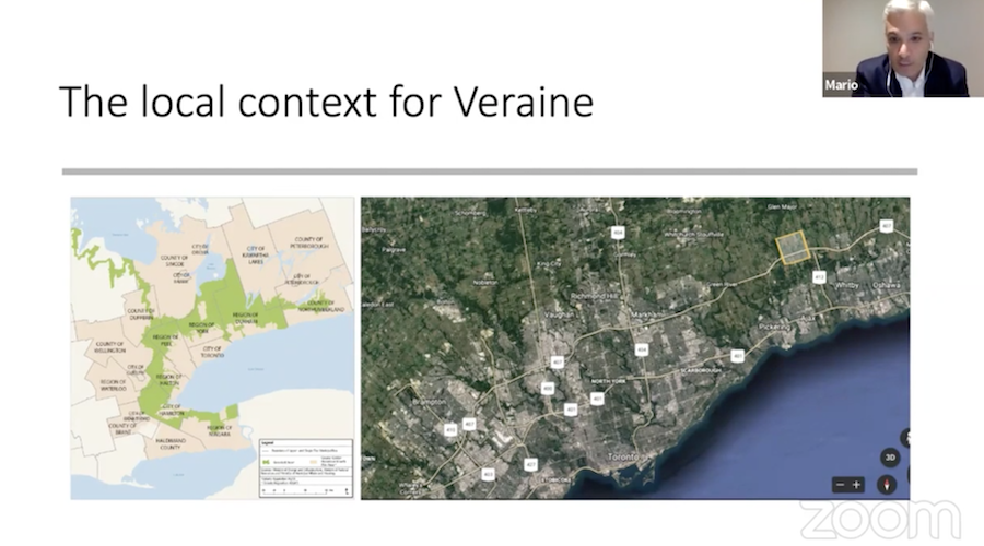 Mario Bozzo introduces Veraine - 